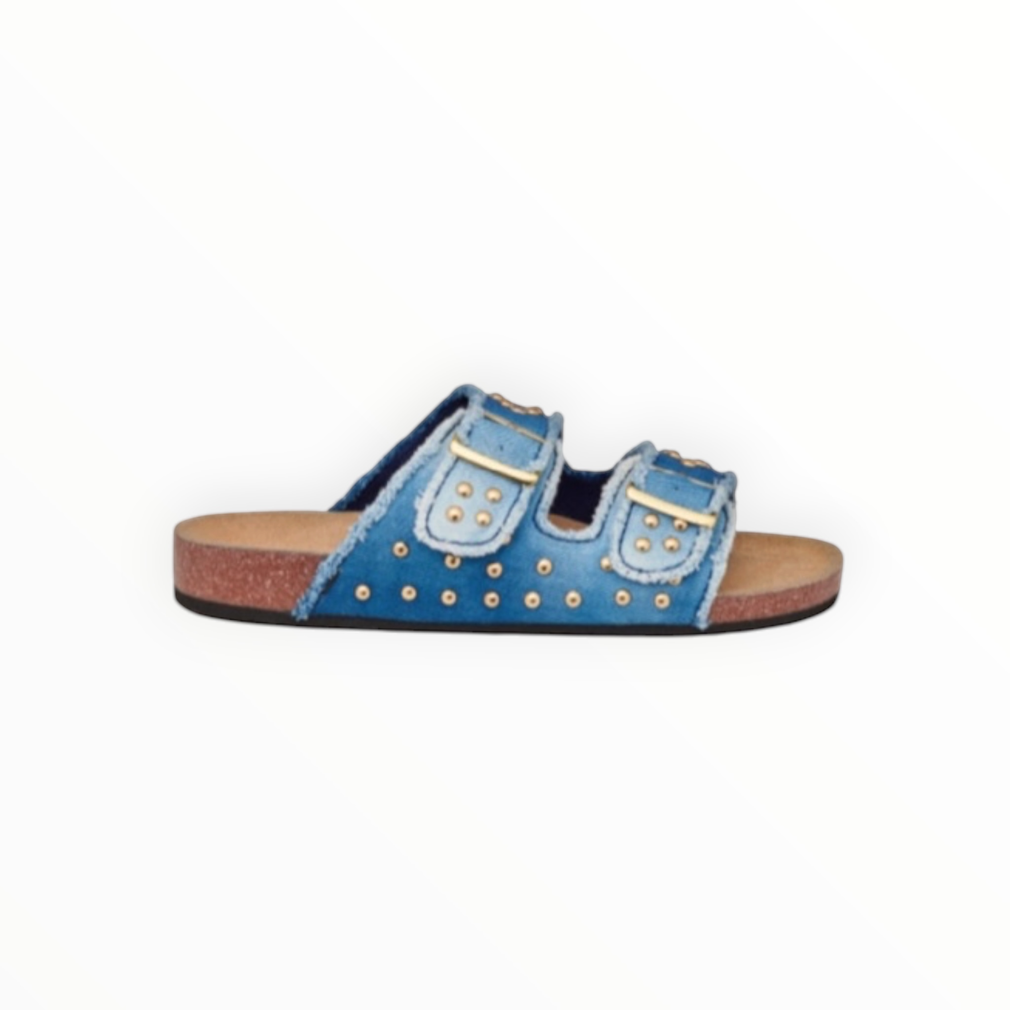 Claris Virot Odette Sandals - Indigo Denim