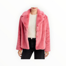 Apparis Milly Faux Fur Coat - Pink