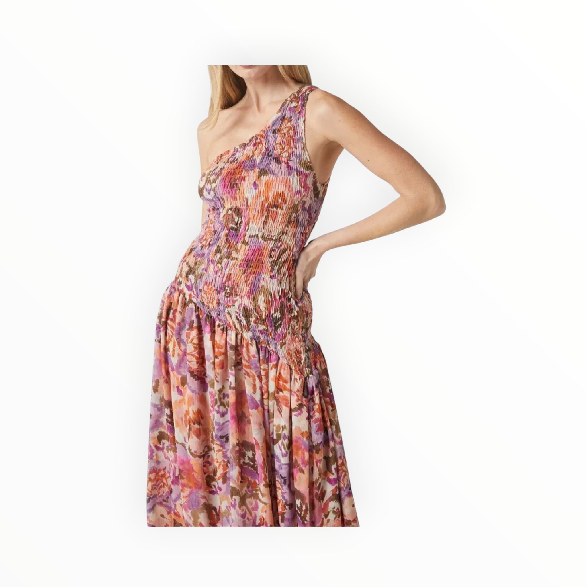 MISA Lydia Dress - Sunset Blooms