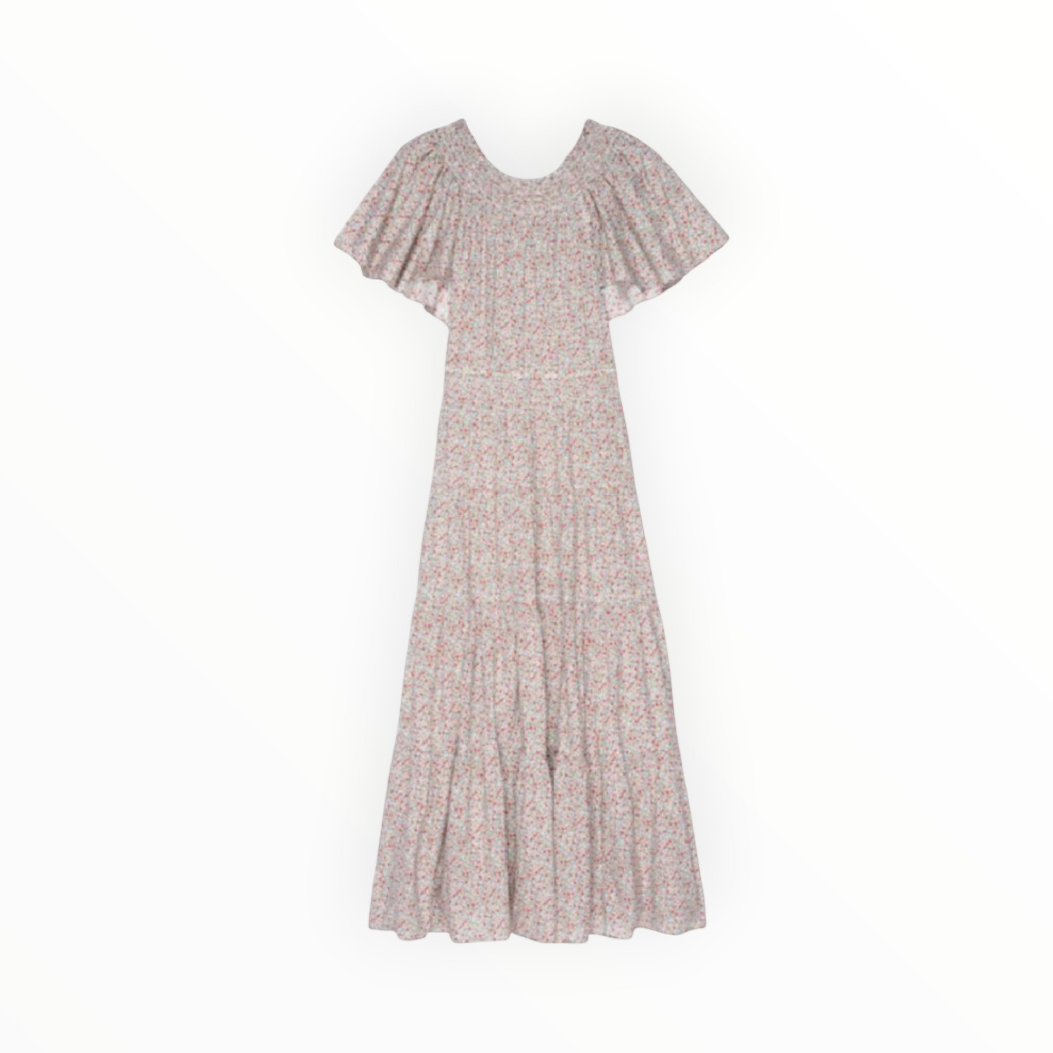 The Great. The Creek Dress - Cream Mini Wildflower