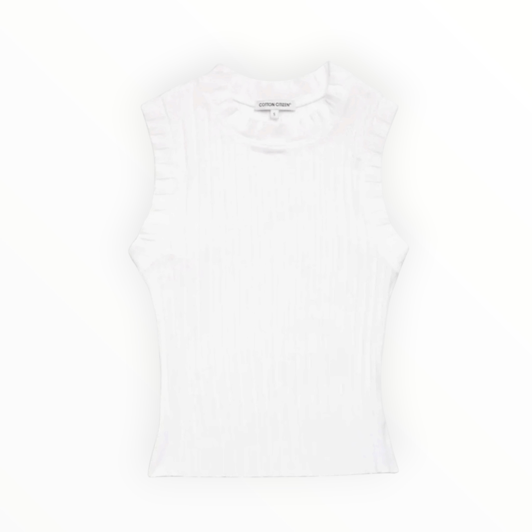 Cotton Citizen Capri Muscle Tank - White