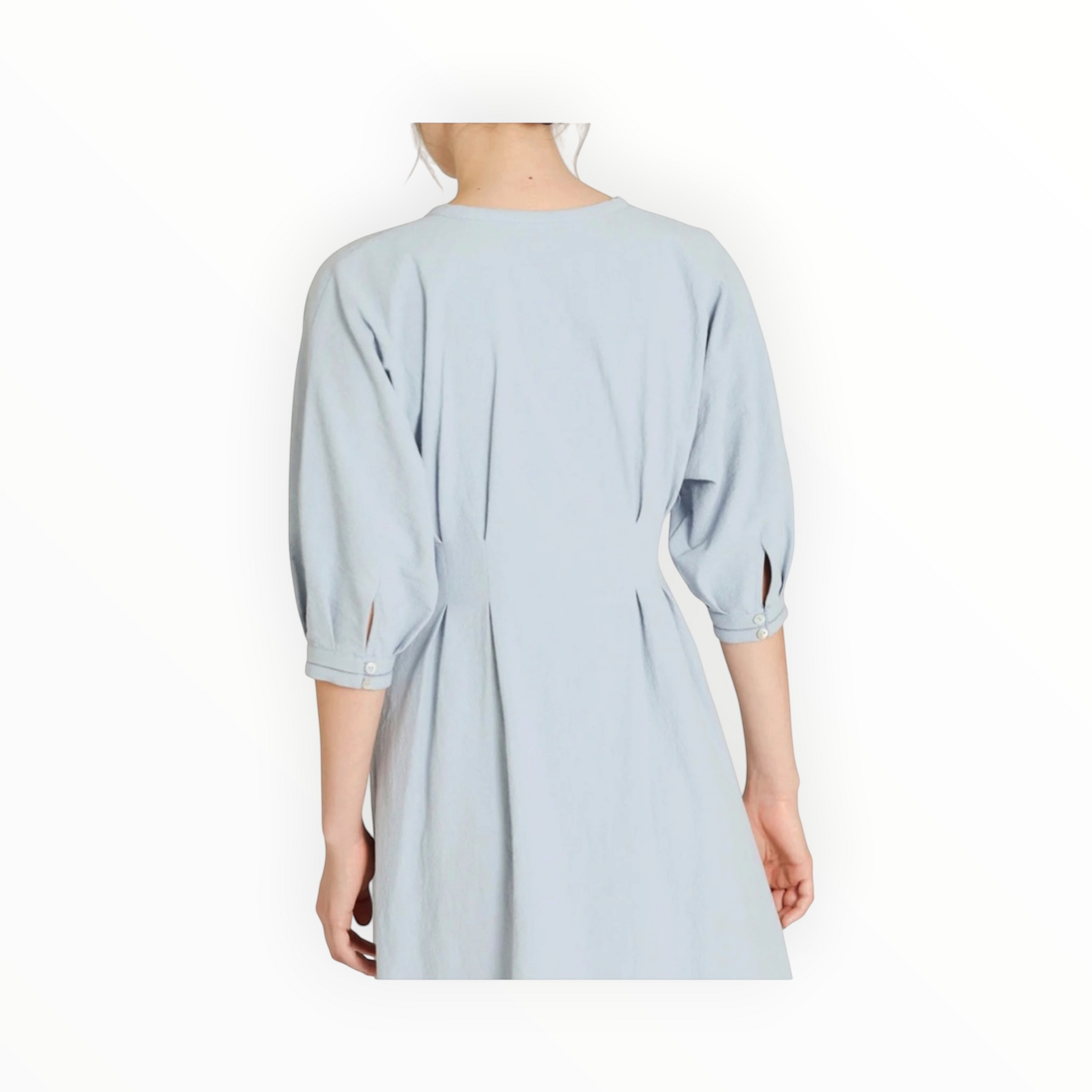 Collectiva Concepción Concha Lace-Trim Midi Dress