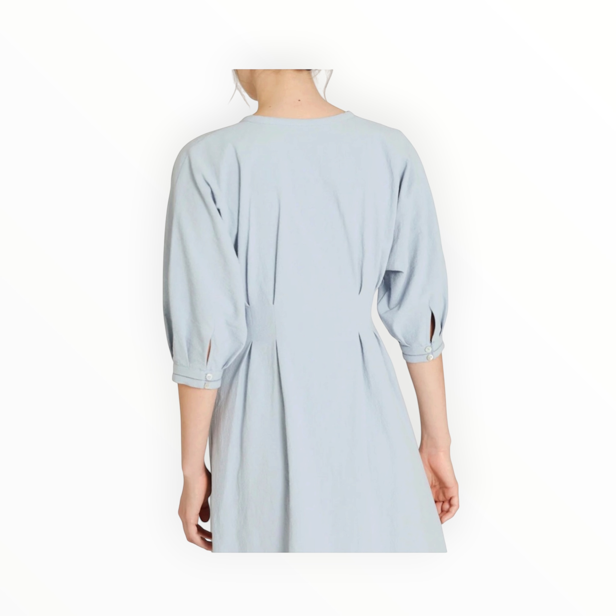 Collectiva Concepción Concha Lace-Trim Midi Dress