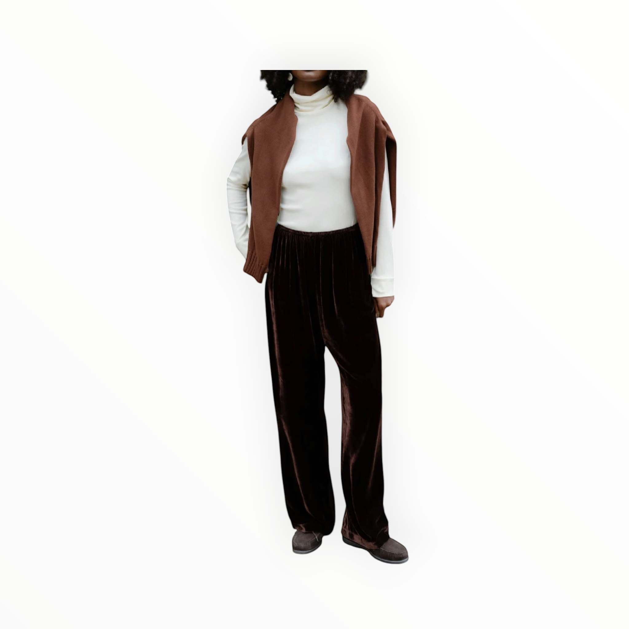 DONNI. The Baby Rib Turtleneck - Powder