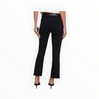 L'Agence Mira Cropped Bootcut Jean - Black