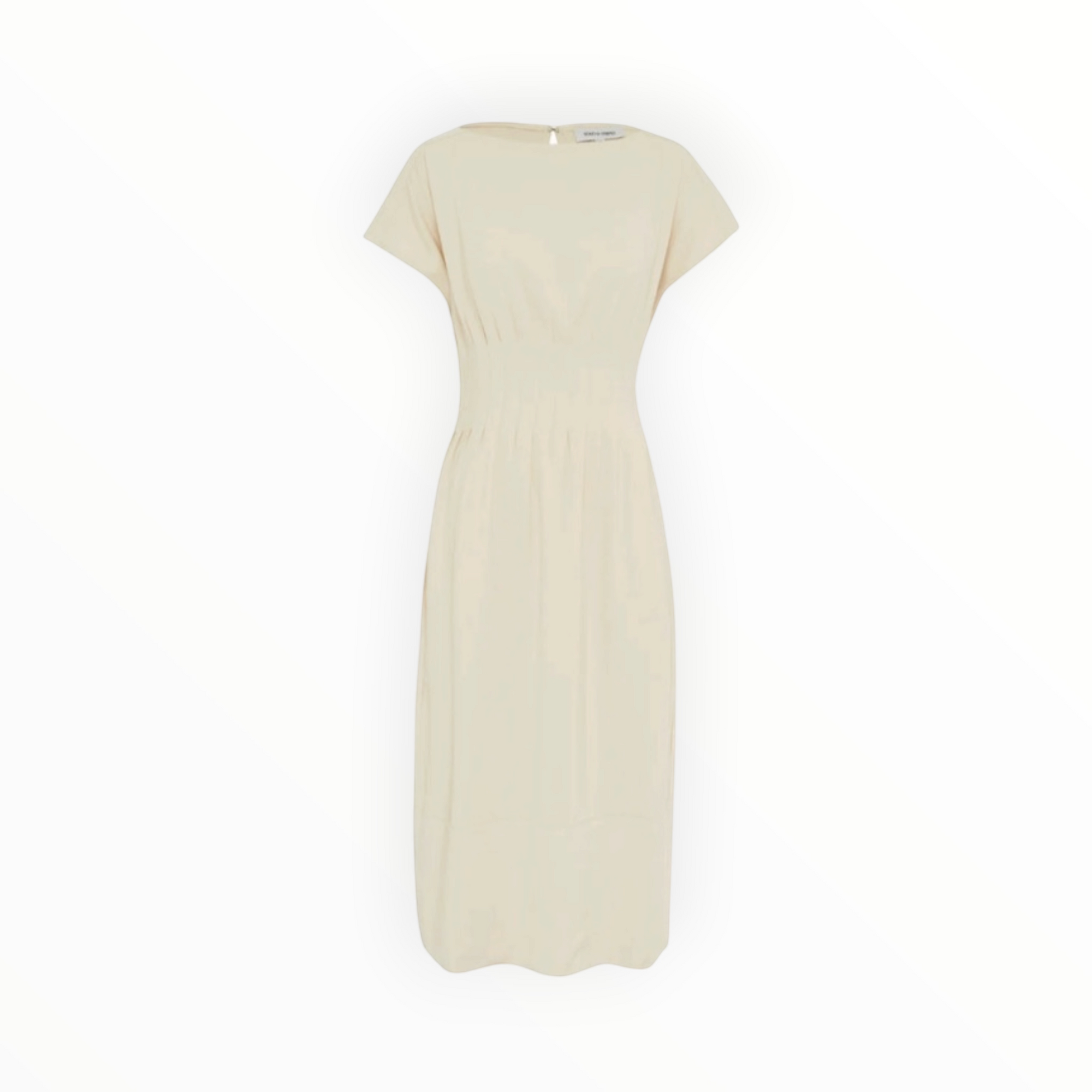 Solid & Striped The Greer Shaped Waist Dress - Clay