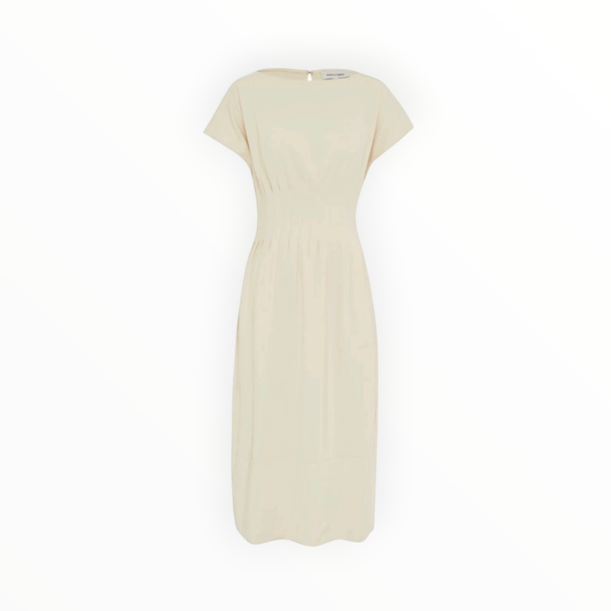 Solid & Striped The Greer Shaped Waist Dress - Clay