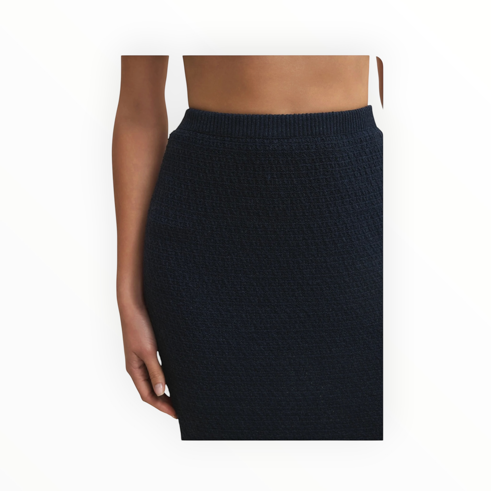 Z Supply Yessenia Whipstitch Skirt - Eclipse