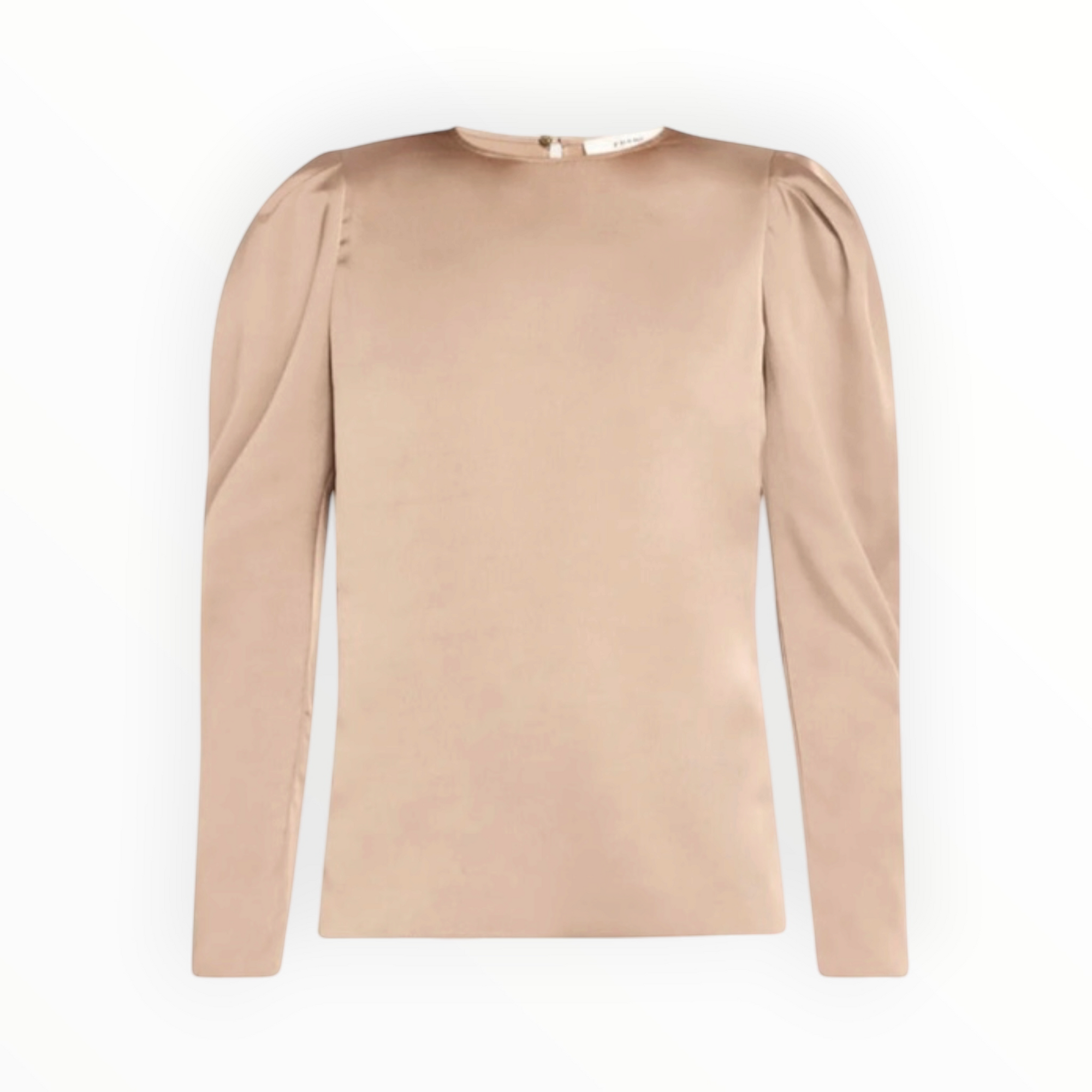 Frame Draped Femme Blouse - Mocha