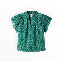 Trovata Clover Blouse - Spirulina Flower
