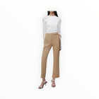 Jonathan Simkhai Baxter Vegan Leather Pant - Camel