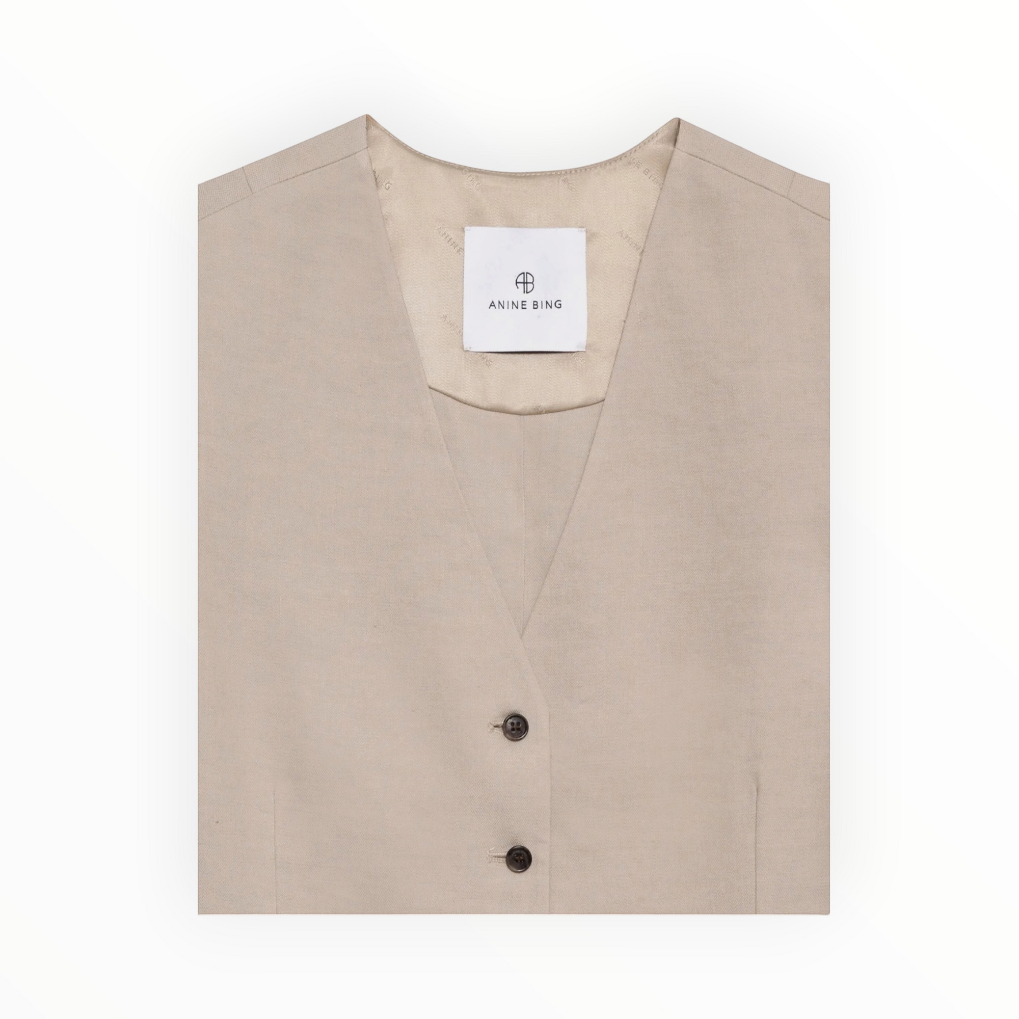 Anine Bing Lena Vest - Sand