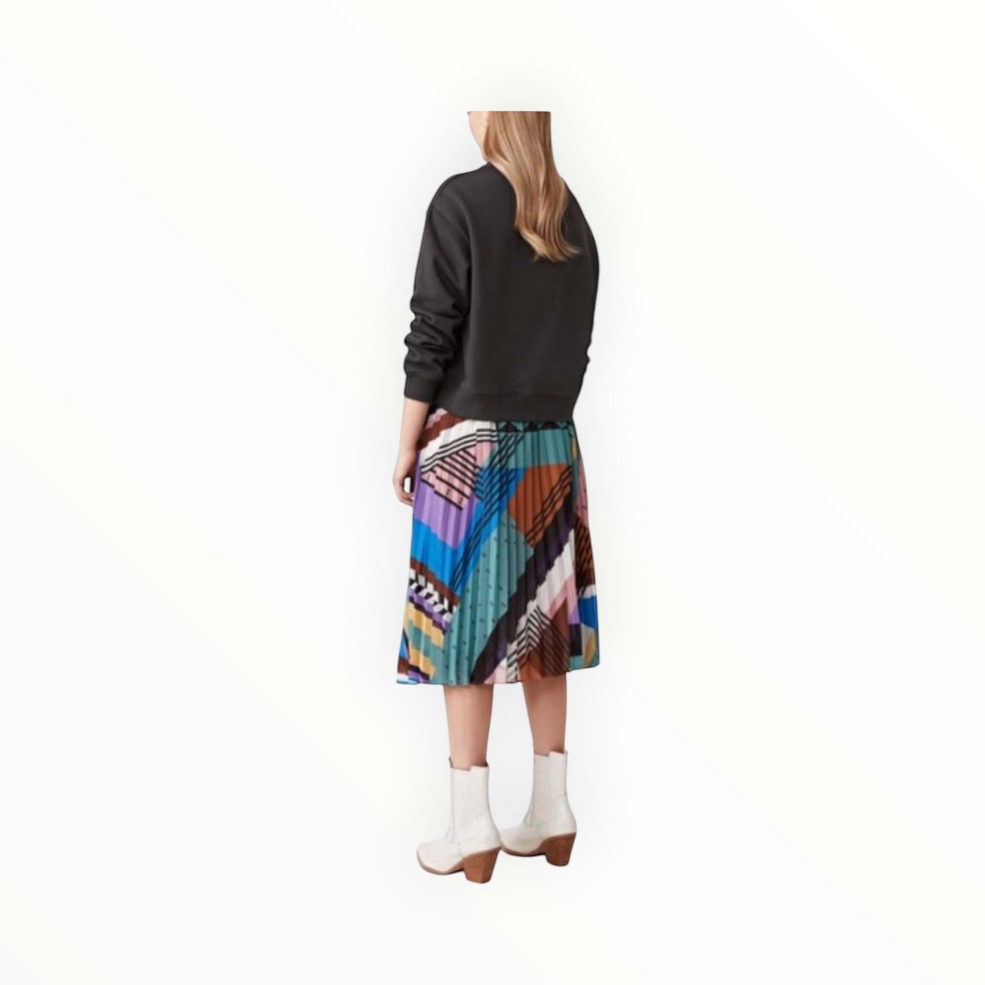 SUNCOO "Amour" Serge Sweatshirt - Carbon