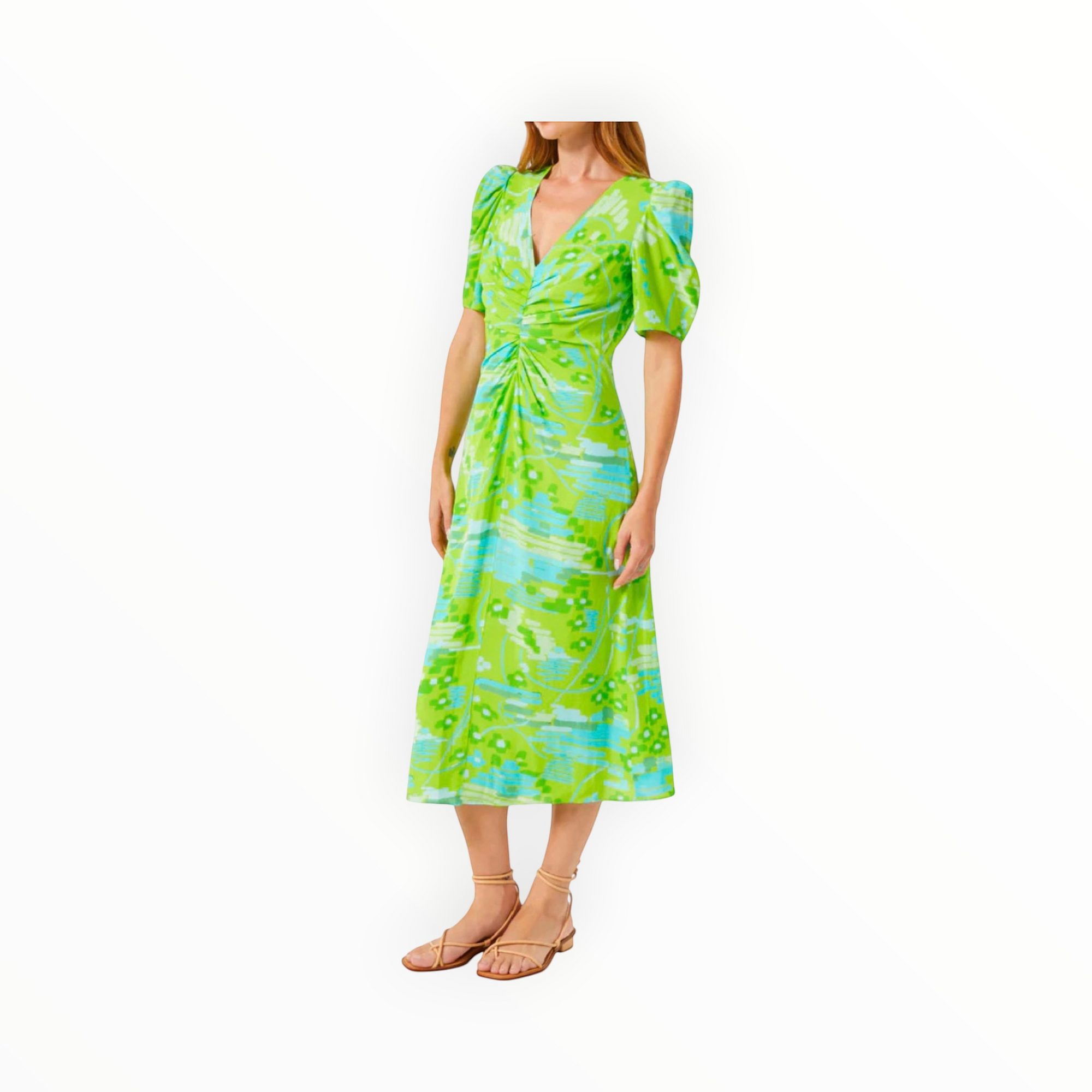 RHODE Maci Dress - Electric Eden