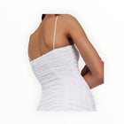 Rotate Birger Christensen Crystal Embellished Dress - White