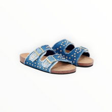 Claris Virot Odette Sandals - Indigo Denim