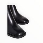 Loeffler Randall Blakely Square Toe Mid Heel Boot - Black