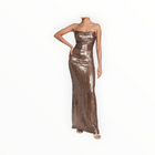 Sabina Musayev Mili Dress - Mocha