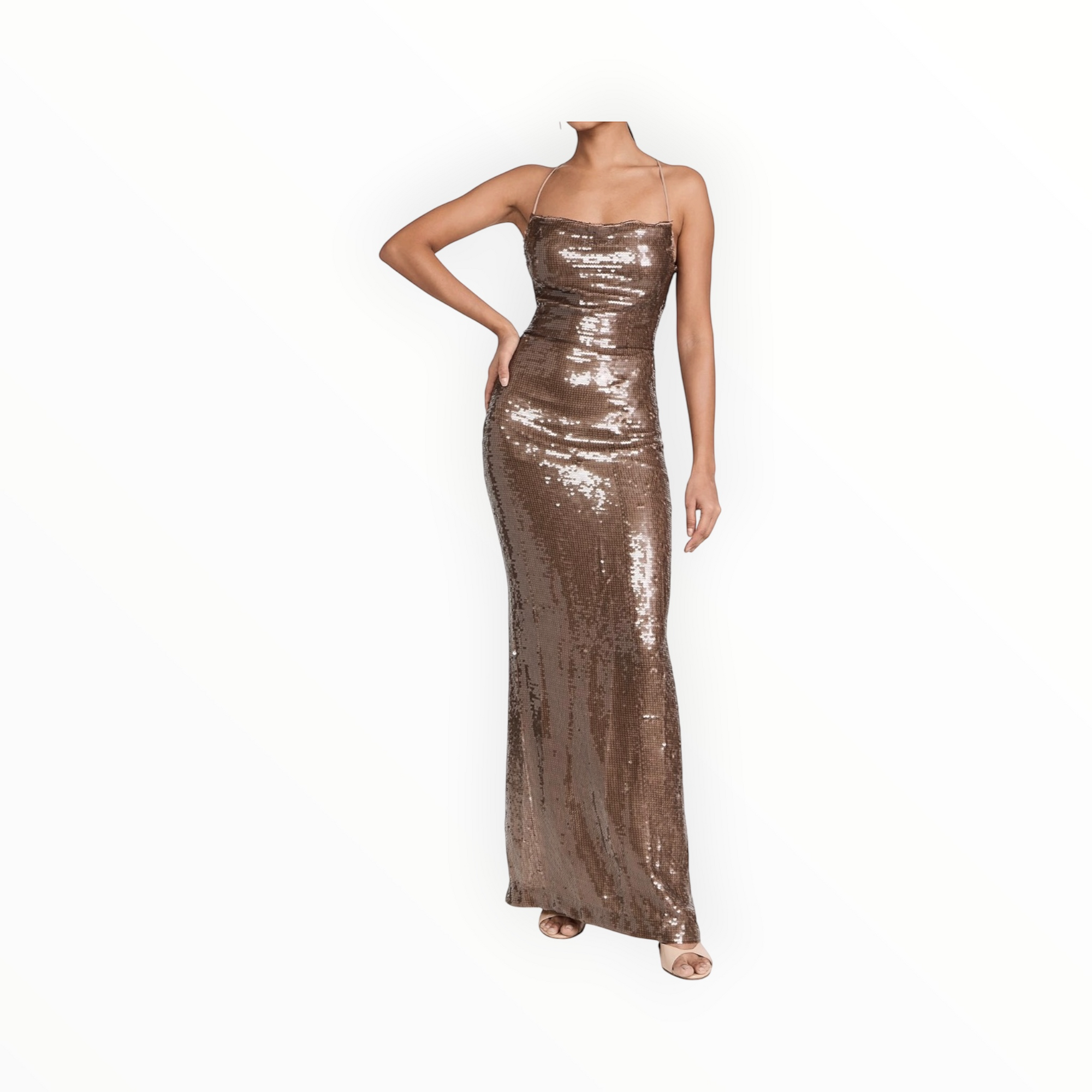 Sabina Musayev Mili Dress - Mocha