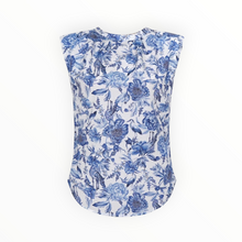 Aqua Blu Australia Azalea Klara Top - Blue/White