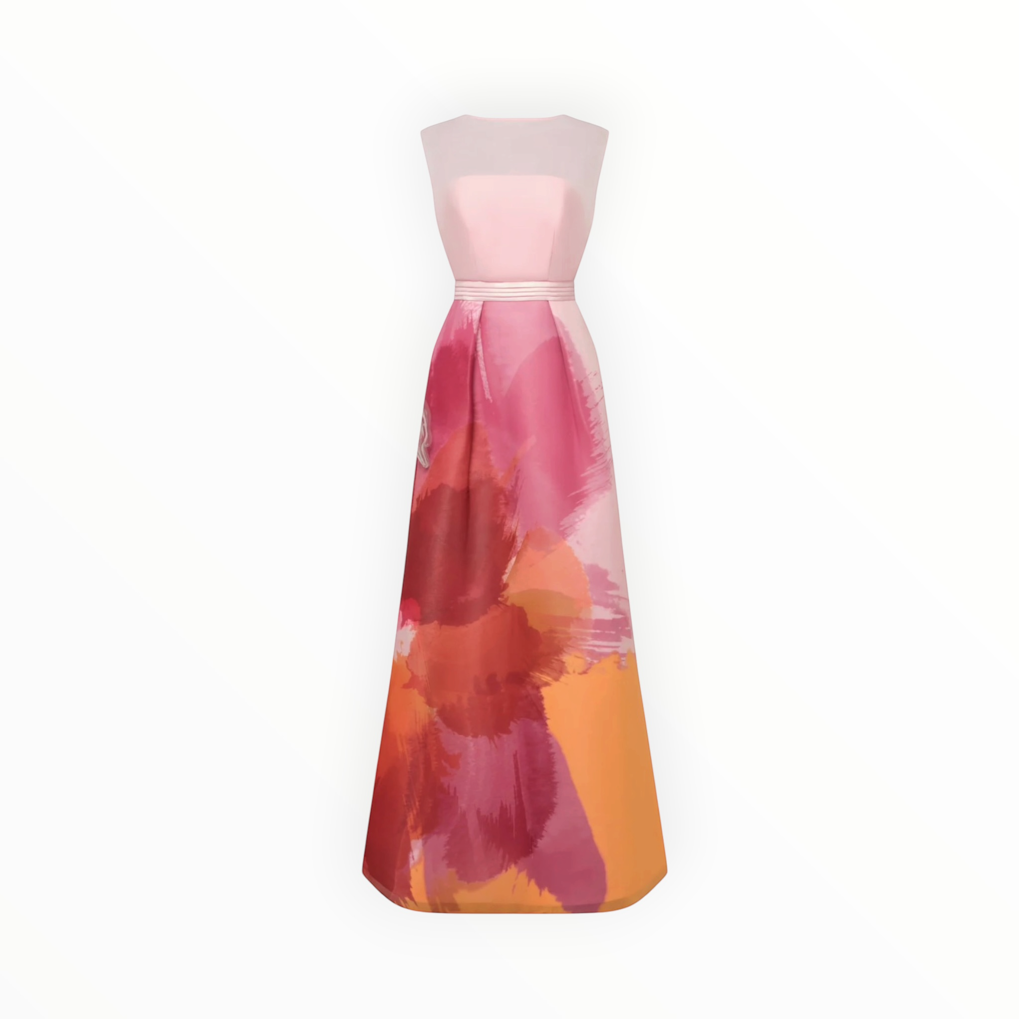 Kay Unger Tess Gown - Bloom Sunset Multi