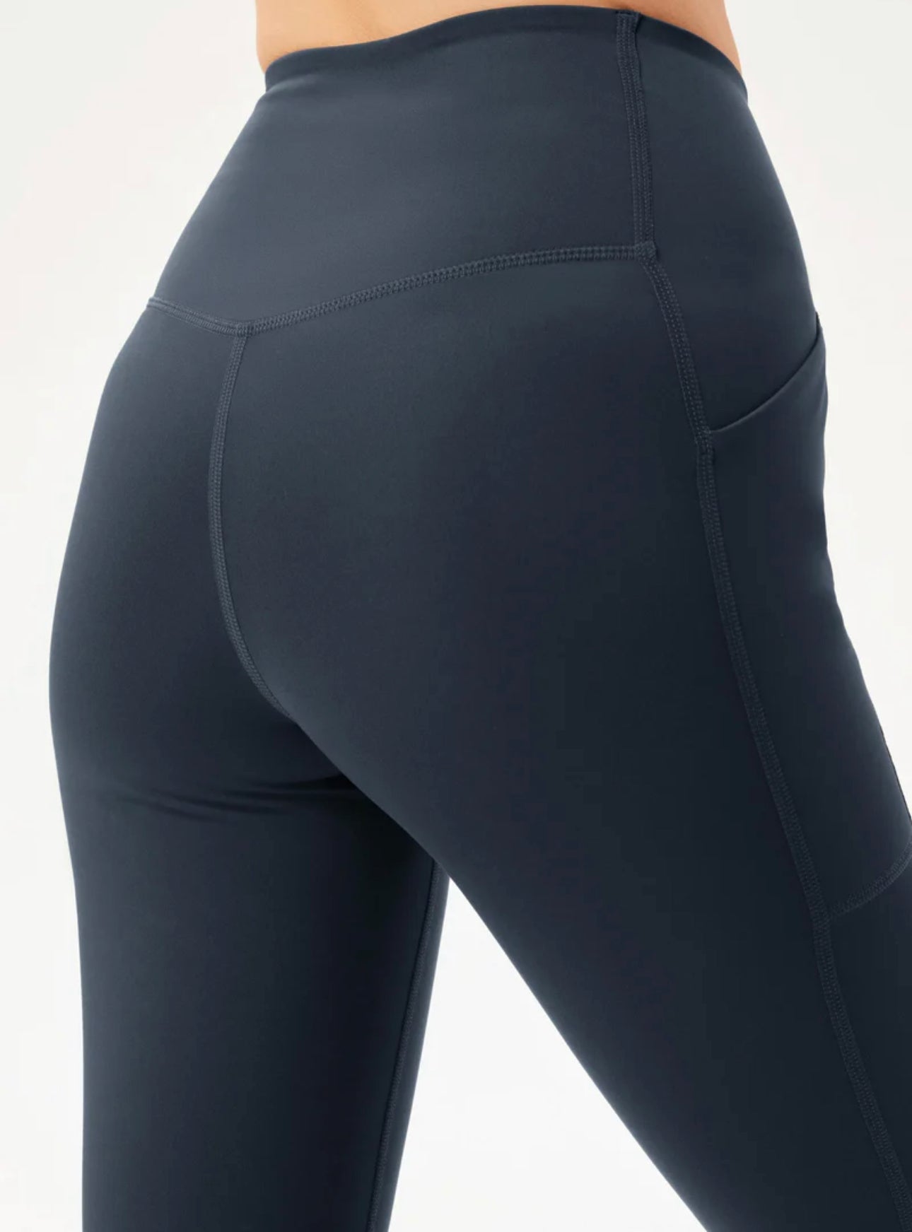 Girlfriend Collective Compressive Pocket Legging - Midnight