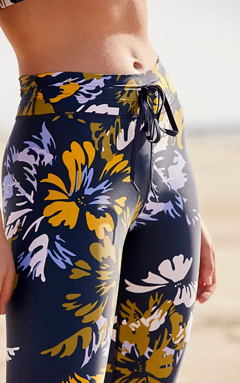 The Upside Kauai Floral Midi Legging