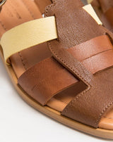 Naguisa Amura  Sandal - Multi Brown