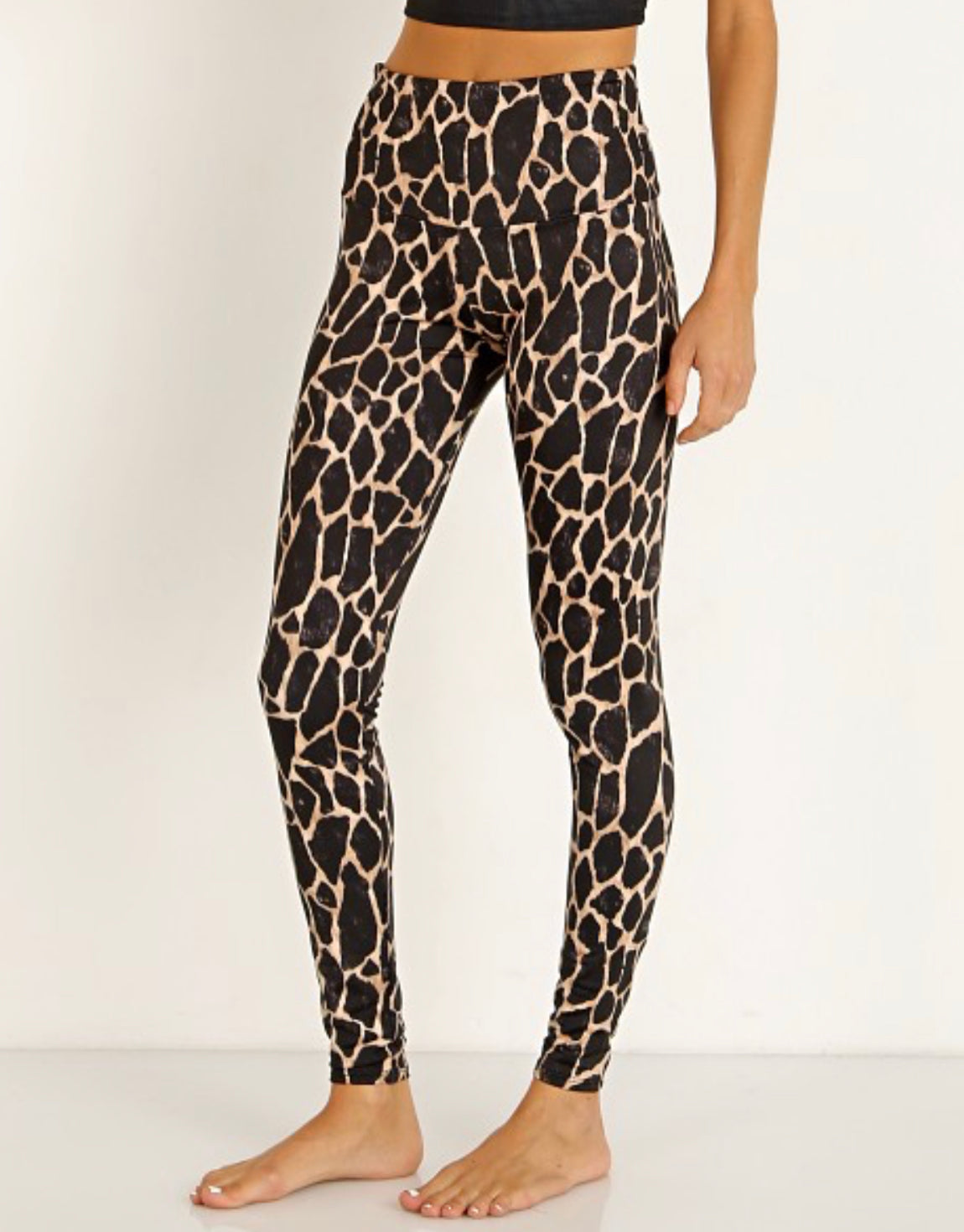 Onzie High Rise Legging - Giraffe