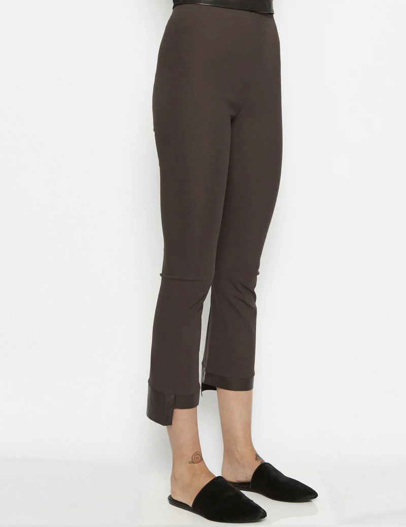 Elaine Kim Tech Stretch Olga Flare Pant - Mocha