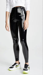 Commando Perfect Control Patent Leather Legging - Black