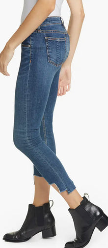 rag & bone Cate Step Hem Ankle Skinny Jeans - Hampton