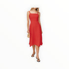 Bella Dahl Apron Midi Dress - Scarlet Sand