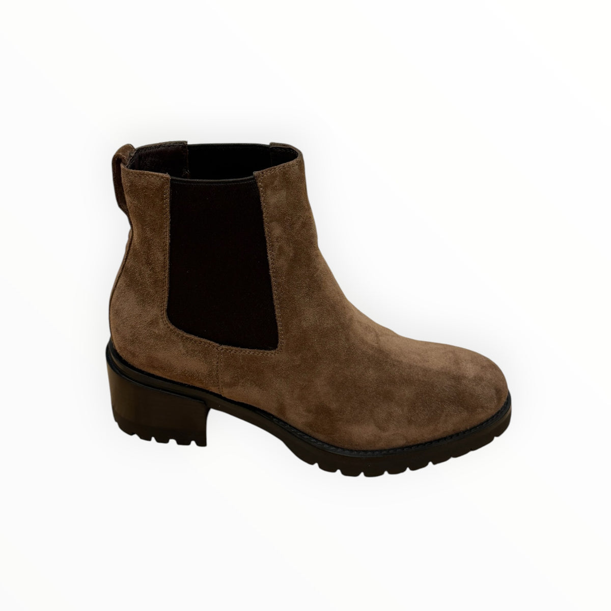 Santoni Hagar Suede Short Boot - Brown