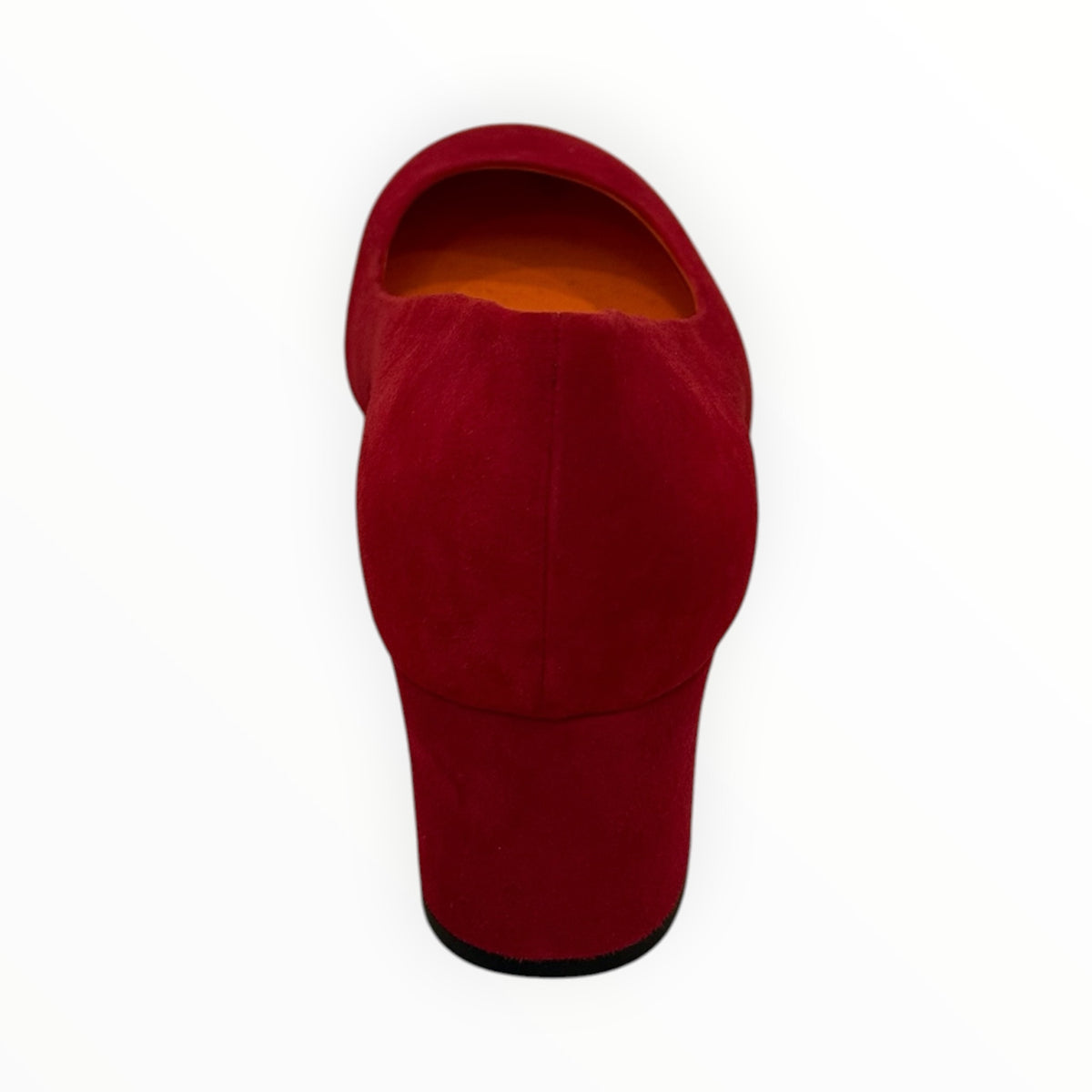 Santoni Fight Suede Pump 50mm - Red