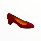 Santoni Fight Suede Pump 50mm - Red