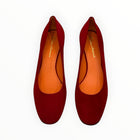 Santoni Fight Suede Pump 50mm - Red