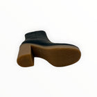 Santoni Harolyn Leather Short Boot - Black