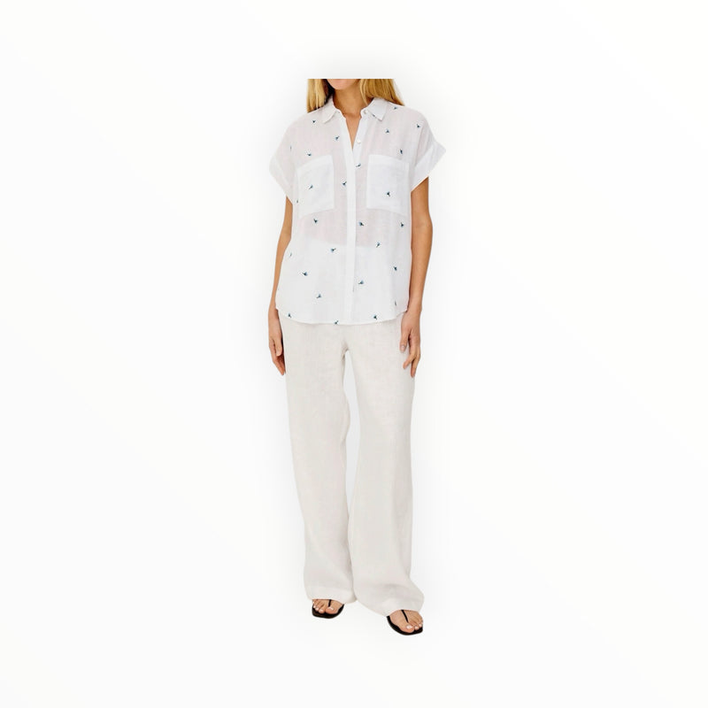 Rails Cito Shirt - Bluebell Carnations
