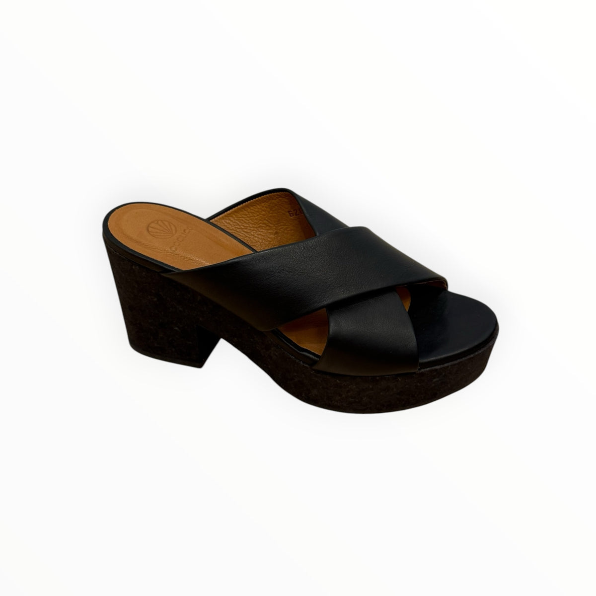Coclico Bing Wedge - Black Leather