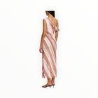 Significant Other Drew Midi Dress - Carob Stripe