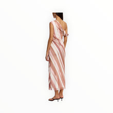 Significant Other Drew Midi Dress - Carob Stripe