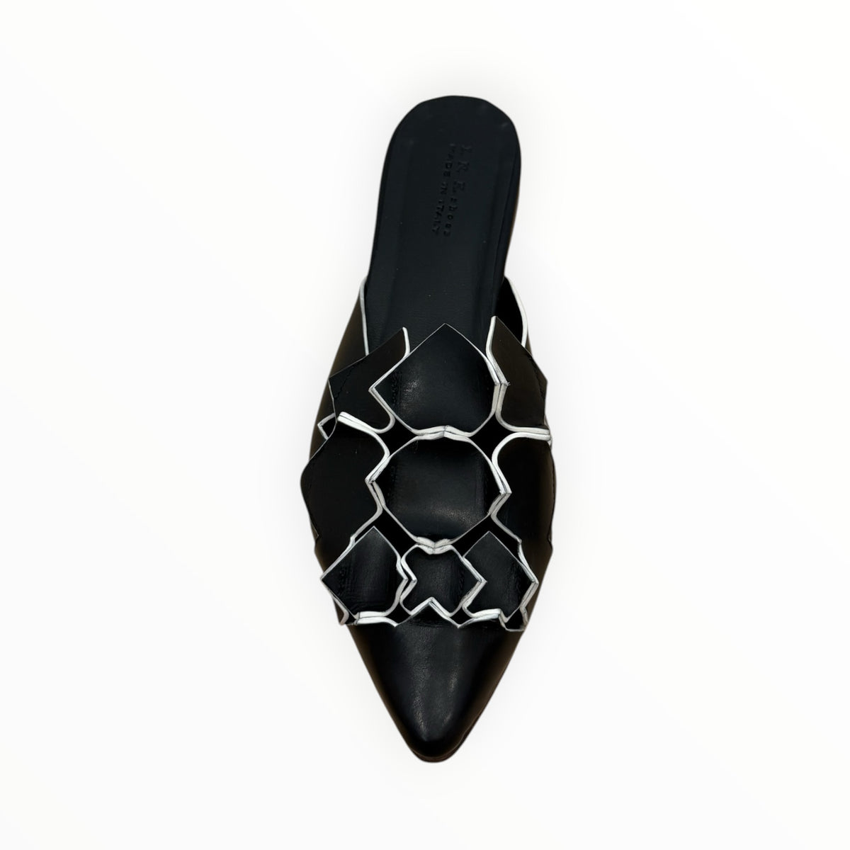 I.N.K. Shoes Monza Flat - Black/White