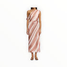 Significant Other Drew Midi Dress - Carob Stripe