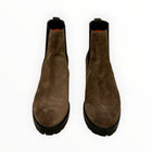 Santoni Hagar Suede Short Boot - Brown