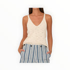 Secular Tank Sweater - Ivory