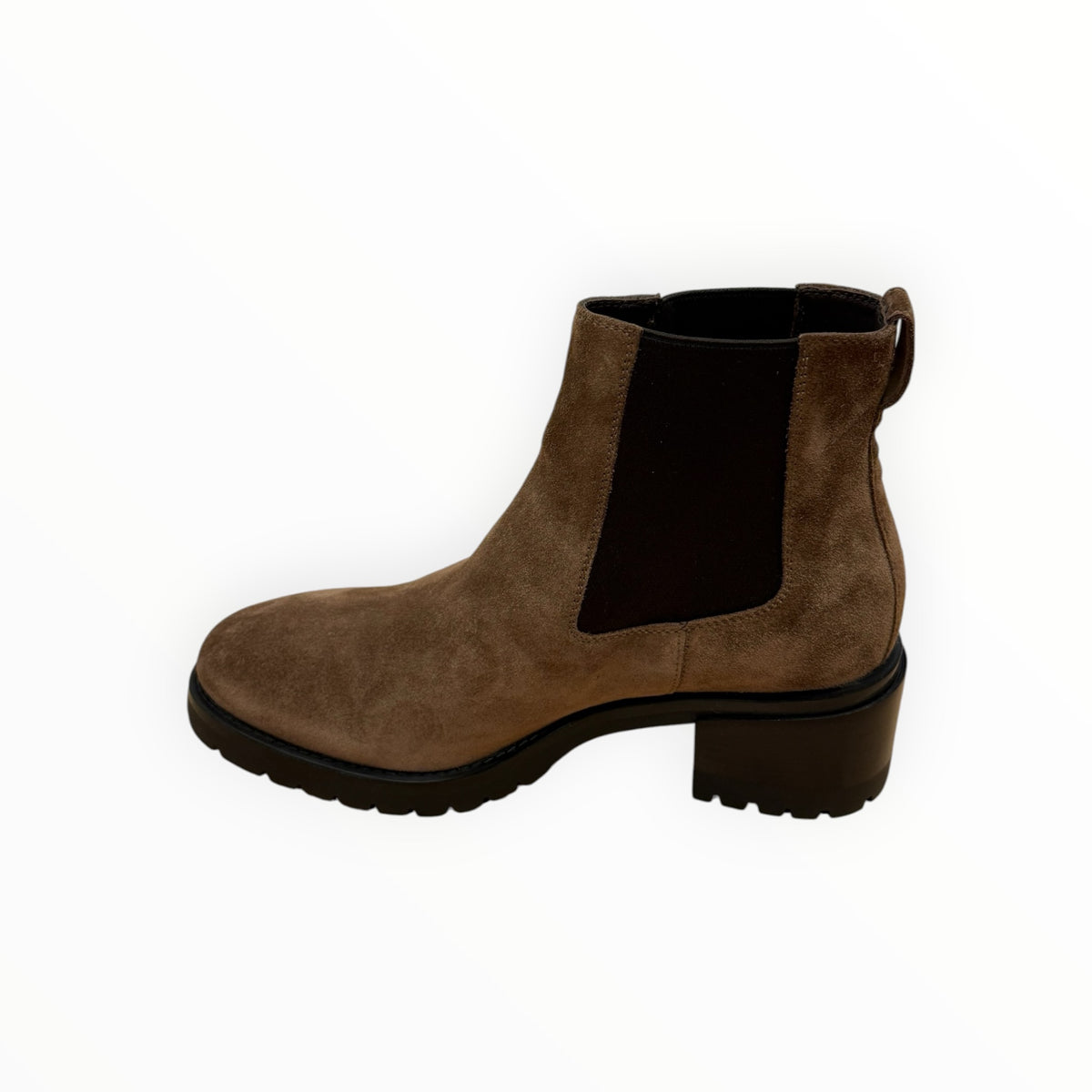 Santoni Hagar Suede Short Boot - Brown