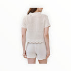 Bella Dahl Open Crochet Short - Flower Bloom