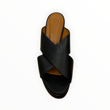 Coclico Bing Wedge - Black Leather