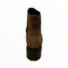 Santoni Hagar Suede Short Boot - Brown